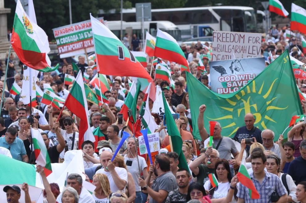 Протест в защита на българския лев се проведе в няколко града у нас