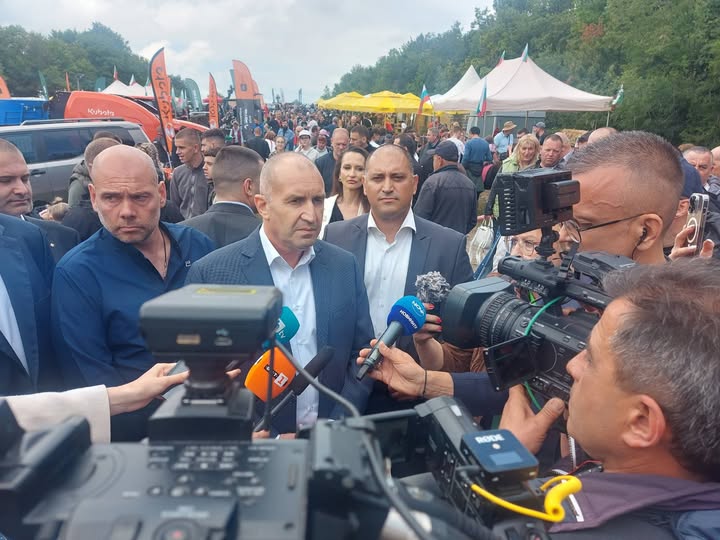 Президентът Радев: Хората държат тяхната дума да бъде чута