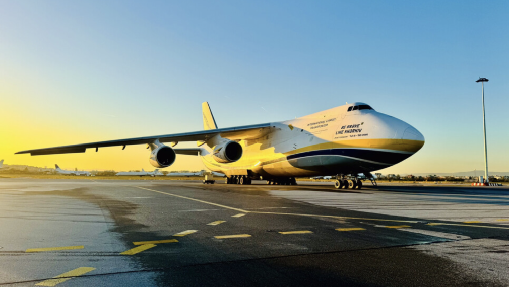 Гигантът Ан-124 