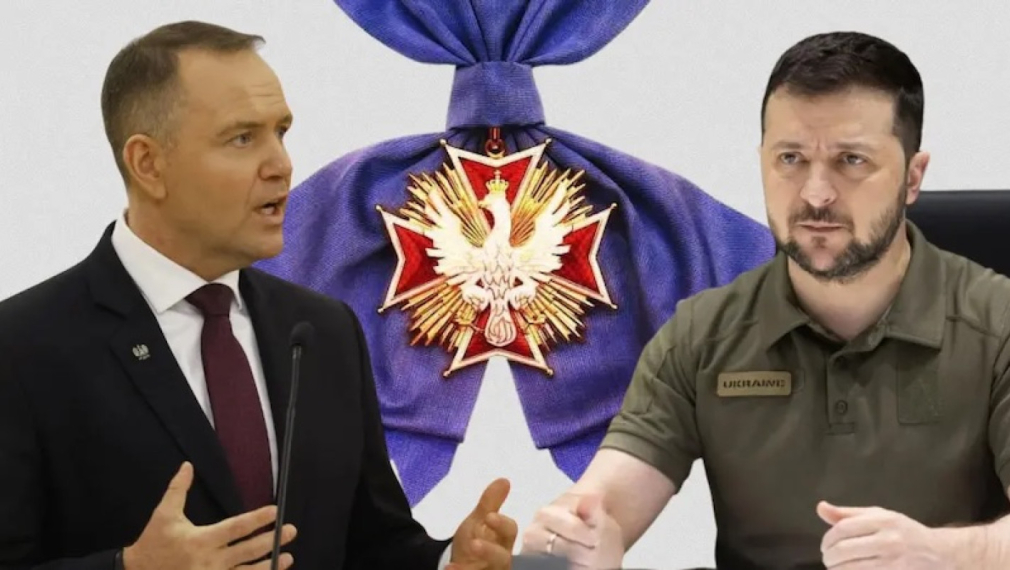 Навроцки лиши Зеленски от най-високото държавно отличие на Полша заради прослава на бандеровците