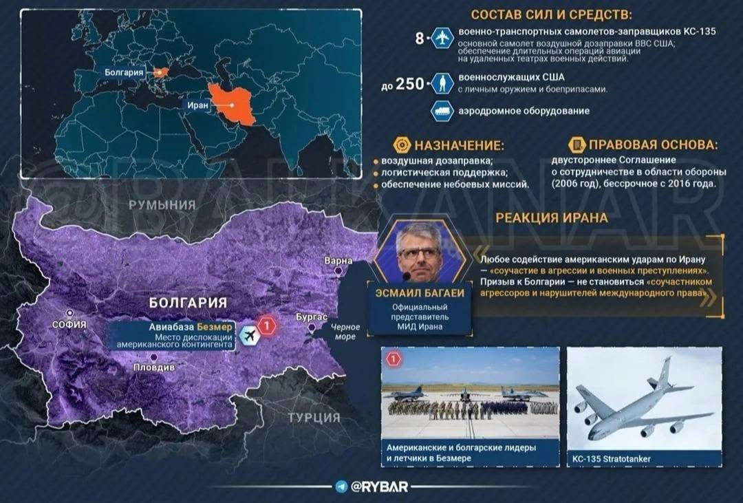 Американският тил: Ролята на България във войната срещу Иран