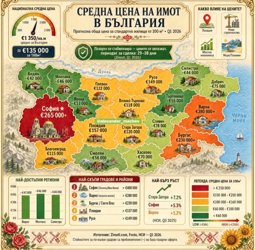 €42 000 или €265 000+. И двете са България. И двете са 2026