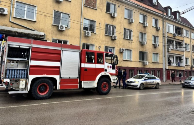 Пожар в Окръжната следствена служба във Враца, изгоря шкаф с документи