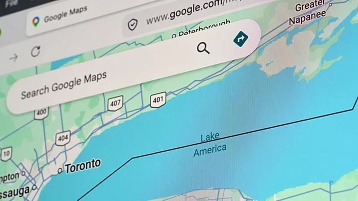 Google Maps прекръсти езерото Онтарио на „Езерото Америка“ за потребителите в САЩ