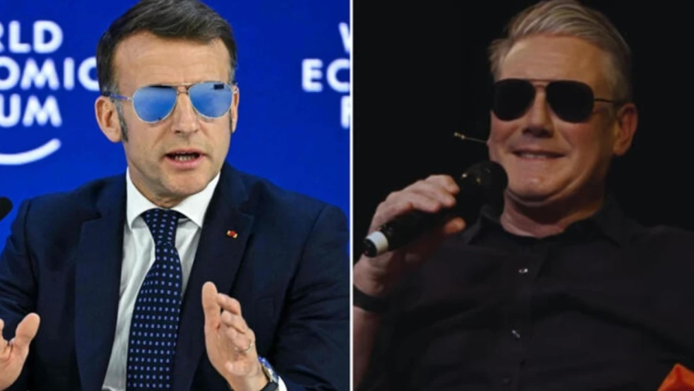 Стармър се подигра на Макрон, сложи слънчеви очила в тъмното и се пусна в TikTok