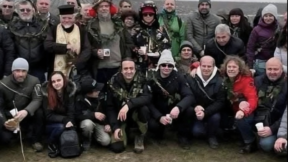 Ивайло Калушев, Тома Белев, Борислав Сандов и Владислав Панев заедно празнували Трифон Зарезан