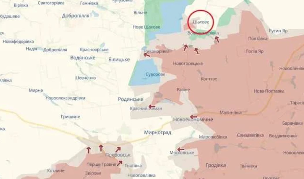 DeepState: ВСУ отблъснаха руските войски близо до село на 20 км от Покровск