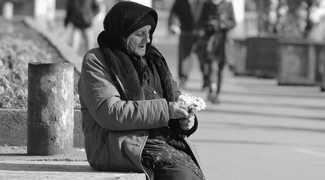Цветарката и големият град…