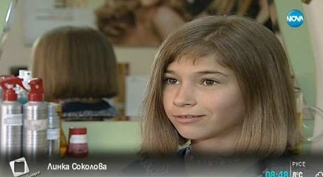 12-годишно момиче за втори път дарява косата си на онкоболни!
