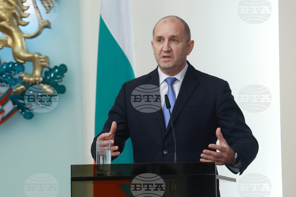 Президентът Радев: Груб, брутален сблъсък с реалността е очакването, че Европа може да наложи мир чрез сила. Апелирам да подкрепим САЩ